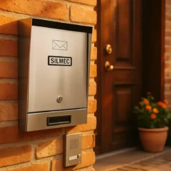 Cassetta Postale in Acciaio Inox per Esterni con Apertura Frontale