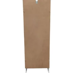 Cassettiera in Legno Bianco Slim 3 Cassetti 1 Ripiano Salvaspazio