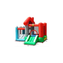 Castello Gonfiabile Scivolo Bambini Vasca Palline Saltarello Feste Compleanno