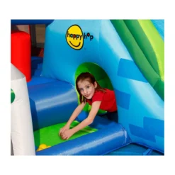 Castello Gonfiabile Scivolo per Bambini Big House Gioco Vasca Palline Saltarello