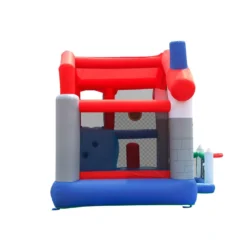 Castello Gonfiabile Scivolo per Bambini Big House Gioco Vasca Palline Saltarello