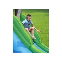 Castello Gonfiabile Scivolo per Bambini Big House Gioco Vasca Palline Saltarello