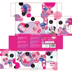 Cavalcabile Bambini Minnie Disney Portaoggetti Telefono Giocattolo