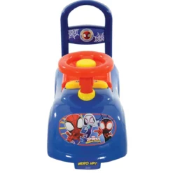 Cavalcabile Bambini Spiderman Marvel Portaoggetti Telefono Giocattolo