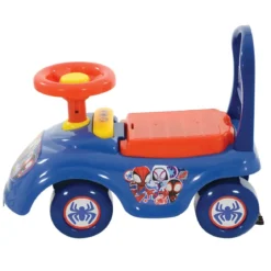 Cavalcabile Bambini Spiderman Marvel Portaoggetti Telefono Giocattolo