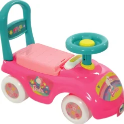 Cavalcabile per Bambini Barbie Rosa Portaoggetti Telefono Giocattolo