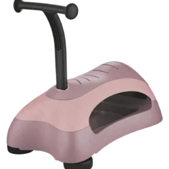Cavalcabile per Bambini Girello Ride On 100% Ecologico Rosa 20 kg
