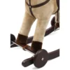 Cavallo a Dondolo per Bambini Giocattolo Cavalcabile con Ruote 2+