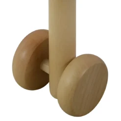 Cavallo Hobby Horse per Bambini Beige con Asta Smontabile e Suoni