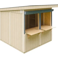 Chiosco in Legno 2x2 m Marrone a Pannelli LP SmartSide Mercatini Fiere