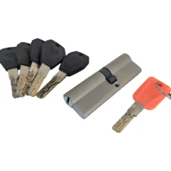 Cilindro Europeo 80 mm 50/30 con 5 Chiavi e Chiave Cantiere
