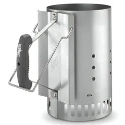 Ciminiera per Barbecue Weber Accendi Fuoco Carbonella 32x20x32 cm