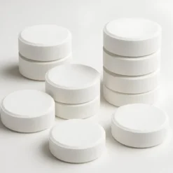 Cloro Pastiglie 200 g Trattamento Lento per Piscina Formato da 5 kg