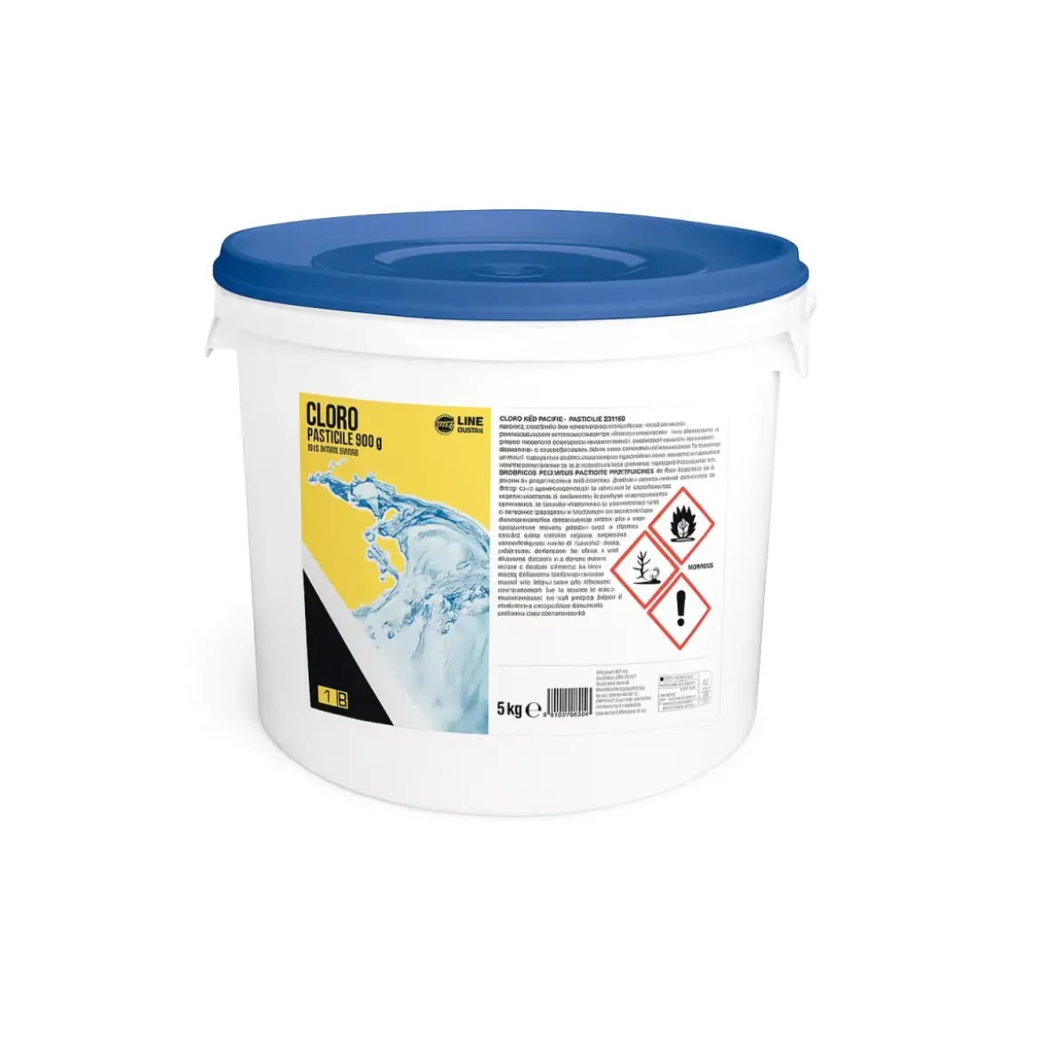 Cloro per Piscina Pastiglie 200g Effervescenti Lenta Dissoluzione 5kg