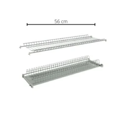 Colapiatti per Cucina a Incasso 60 cm Organizzatore Piatti Scolapiatti