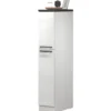 Colonna Portaspezie Bianco Lucido Report 2 Cassetti Soft Close Legno