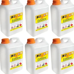 Combustibile Bioetanolo 6 Taniche 2L per Biocamini e Biostufe Inodore
