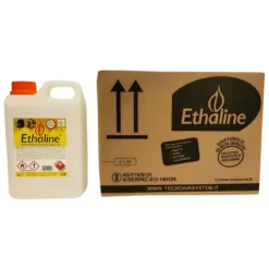 Combustibile Bioetanolo 24 Taniche 2L per Biocamini e Biostufe Inodore