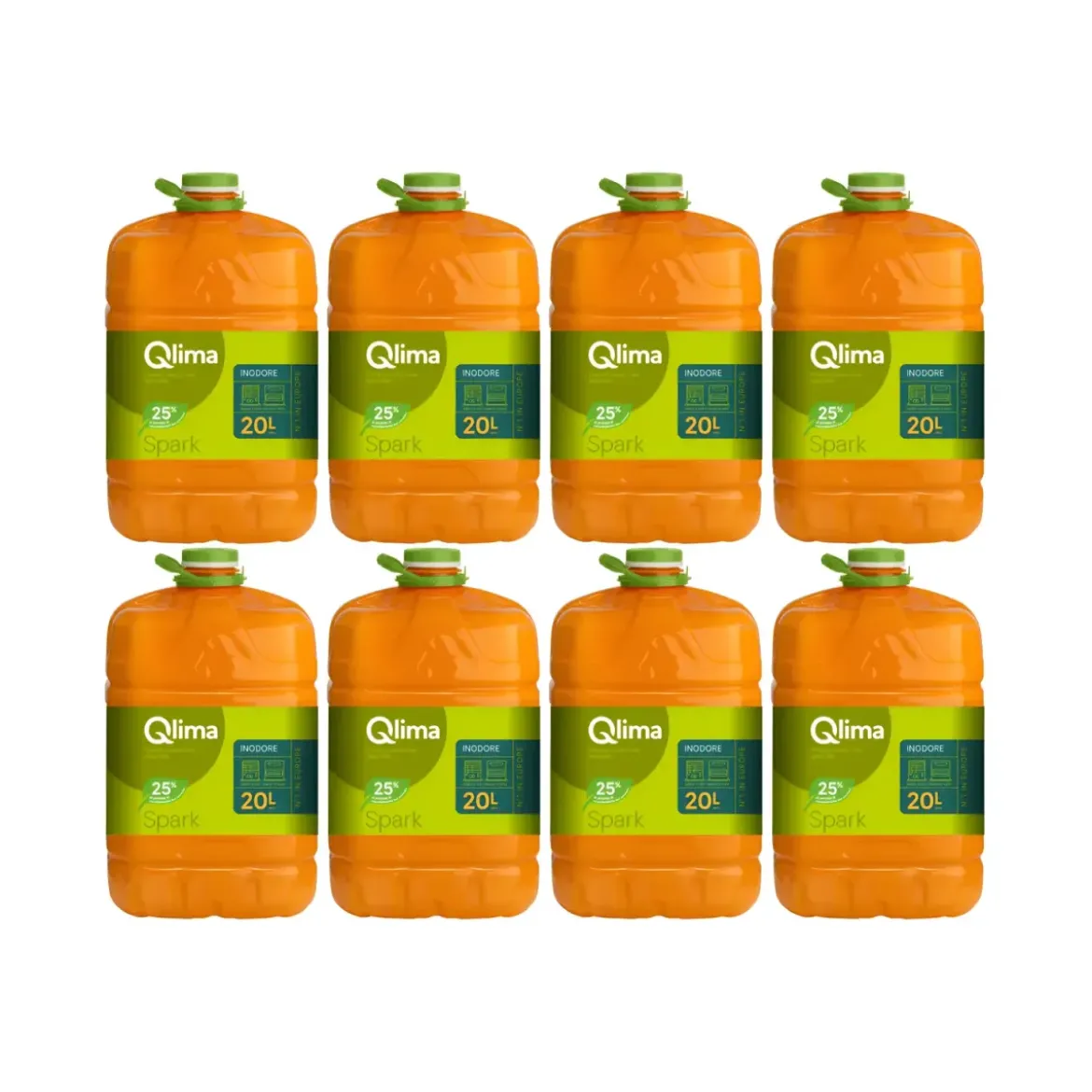 Combustibile Liquido Puro Ecologico Inodore per Stufe 8 Taniche 20L