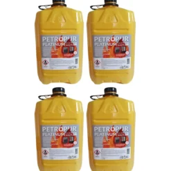 Combustibile Liquido Puro 18L 4 Taniche Riciclabile per Stufe Portatili
