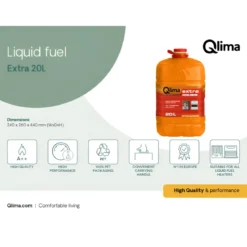 Combustibile Liquido Universale Stufe 6 Taniche 20L Tanica Riciclabile