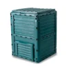 Compostiera da Giardino Foglie in Plastica Bio Compost Bidone Compostaggio Eco