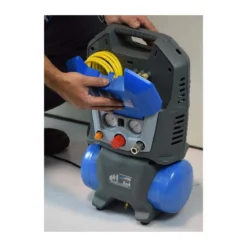 Compressore Aria Portatile Serbatoio da 6 Litri Auto Bicicletta Compatto Elettrico