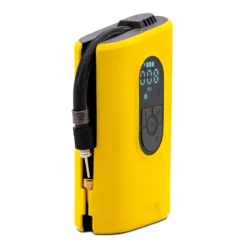 Compressore Portatile ad Aria Manometro Adattatori Auto Bici Gonfiabili