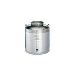 Contenitore per Olio Sansone 25 lt Predisposizione Rubinetto in Acciaio Inox