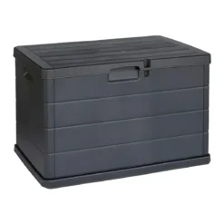 Contenitore Plastica 170 Litri 78x55x52 cm Impilabile con Maniglie