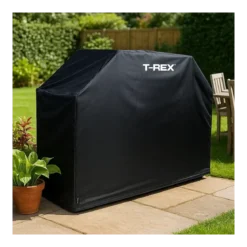 Copertura Barbecue Nero Traspirante Idrorepellente 143x63x103 cm