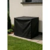 Copertura Impermeabile per Condizionatore 87x28x53 cm Poliestere Nero