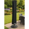 Copertura per Ombrellone Ø51 h 193 cm Poliestere Nero Impermeabile