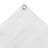 Copertura Telo Occhiellato PE Bianco 3x5 m Impermeabile Lavabile