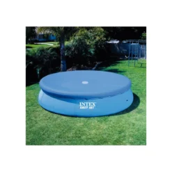 Copri Telo per Piscina Rotonda 305 Autoportante Copertura Protezione Intex Fast