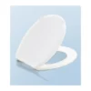 Copri Water Vaso Sedile Wc Asse in Resina Universale Cerniere Tavoletta Plastica