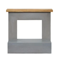 Cornice per Camino Finto Caminetto Tagu Rolf Grey