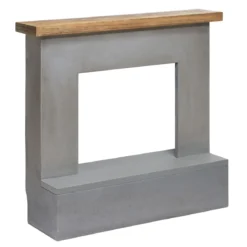 Cornice per Camino Finto Caminetto Tagu Rolf Grey