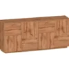 Credenza 4 Ante Rovere Wotan Madia 2 Ripiani Soggiorno Moderno
