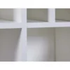 Credenza Cantina Porta Vino Bianco Rovere 76,8 x 33 x 124,4 cm