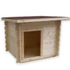 Cuccia in Legno per Cani Taglia Media Piccola da Esterno Giardino