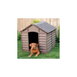 Cuccia in Resina per Cani Taglia Grande da Giardino Pavimento Interno Plastica