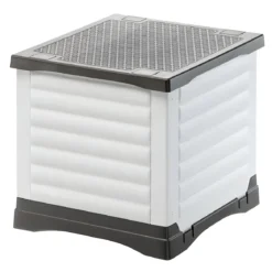 Cuccia per Cani Gatti Conigli 38,5x43x38,5 cm per esterno in resina