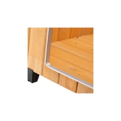 Cuccia per Cani Grande per esterno in legno 81x101x78 cm