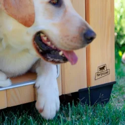 Cuccia per Cani in Legno Grande 89,5x111,5x90 da Esterno