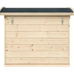 Cuccia per Cani in Legno 17 mm Taglia Media 90x73x85 cm Tetto OSB-3