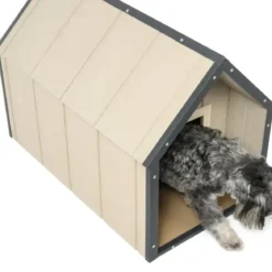 Cuccia per Cani in Legno 10 mm Taglia Media 95x54x68 cm LP SmartSide