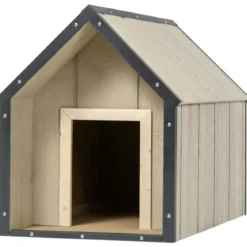 Cuccia per Cani in Legno 10 mm Taglia Media 95x54x68 cm LP SmartSide