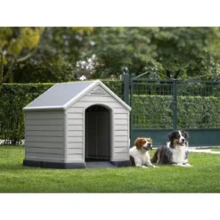 Cuccia per Cani Keter Taglia Grande Dog House in Resina