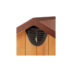 Cuccia per Cani Piccola 60,5x73,5x54,5 cm in legno da Esterno